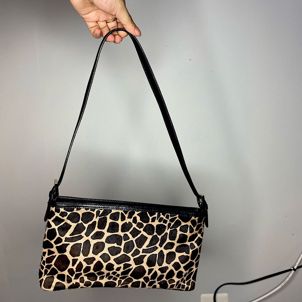 Leopard print Shoulder purse